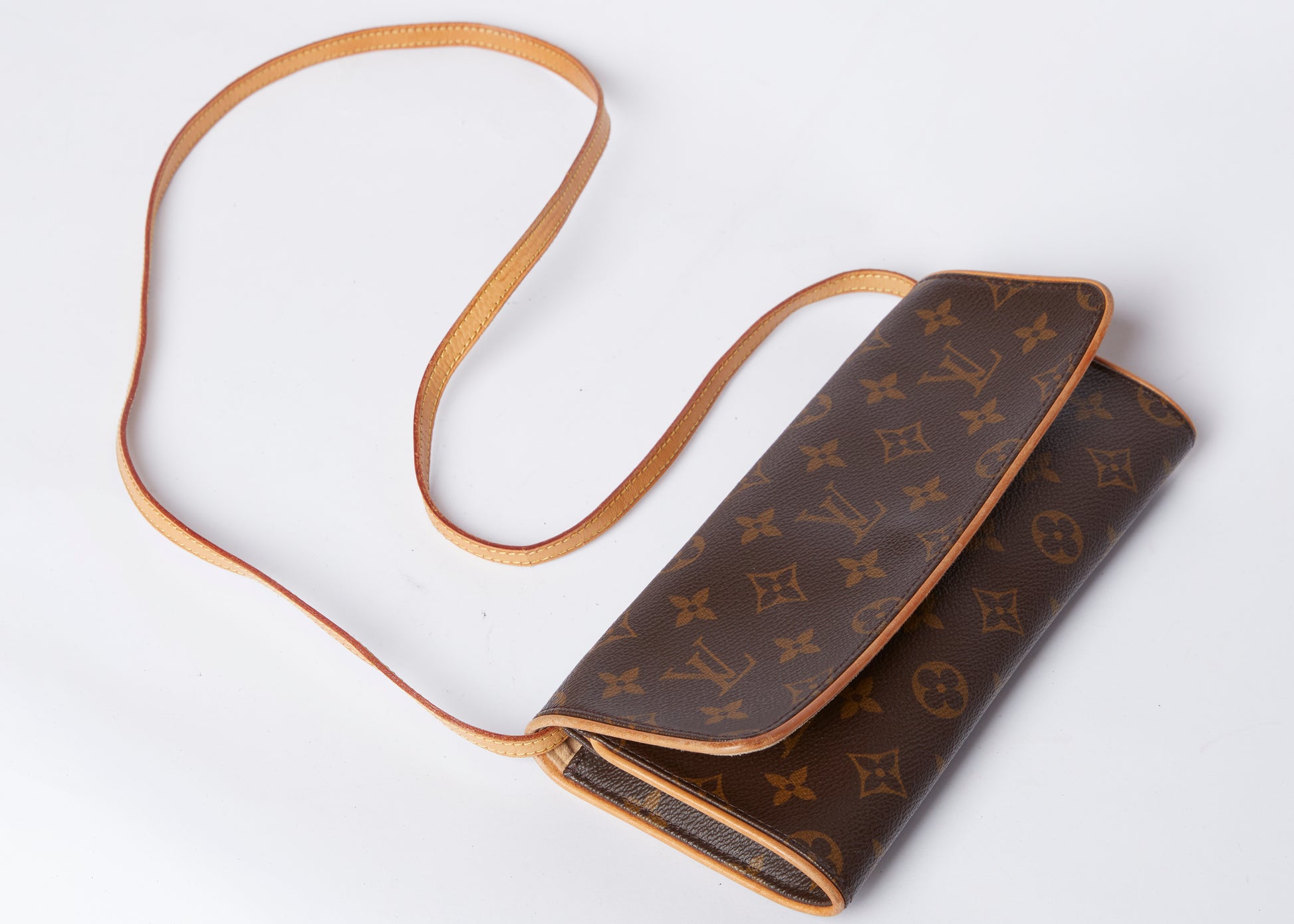 Louis Vuitton, Bags, Louis Vuitton Monogram Twin Pm Pouchette Belt Bag