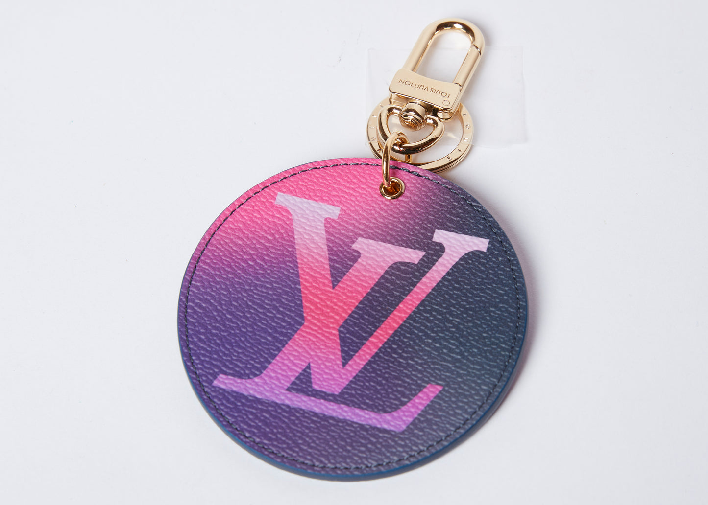 Louis Vuitton Monogram Alma Bag Charm Key Holder Fuchsia